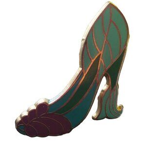 Disney Ariel Trading Pin Little Mermaid High Heel Shoe Lapel Pin Brooch Jewelry
